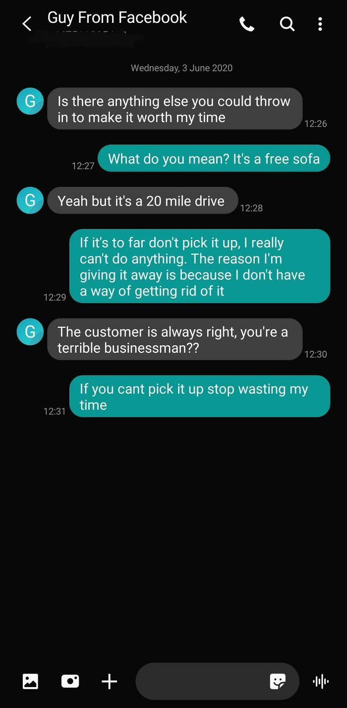 Infuriating Examples Of Beggars Being Choosers On Social Media Page 16